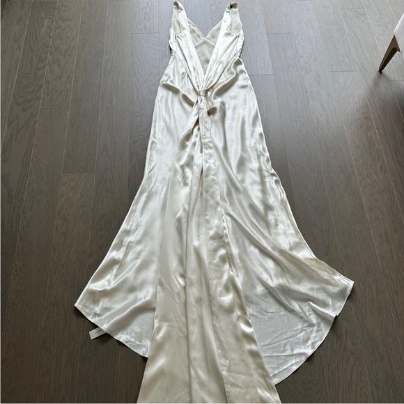 Reformation Ivory Silk Dress - Picture 2 of 6